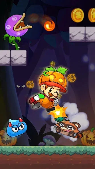 Barry World Adventure [MOD: много монет и открыты уровни] Screenshot 1