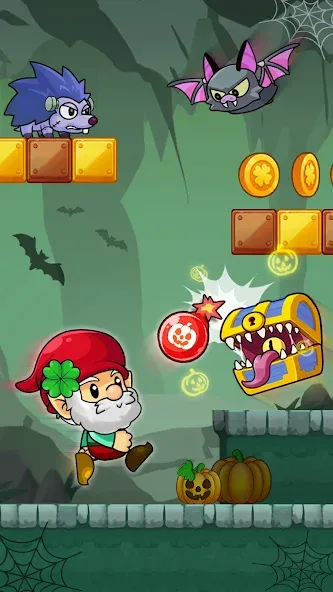 Barry World Adventure [MOD: много монет и открыты уровни] Screenshot 2
