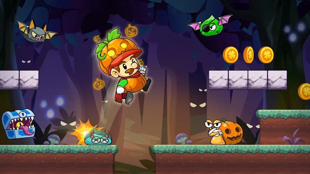 Barry World Adventure [MOD: много монет и открыты уровни] Screenshot 3