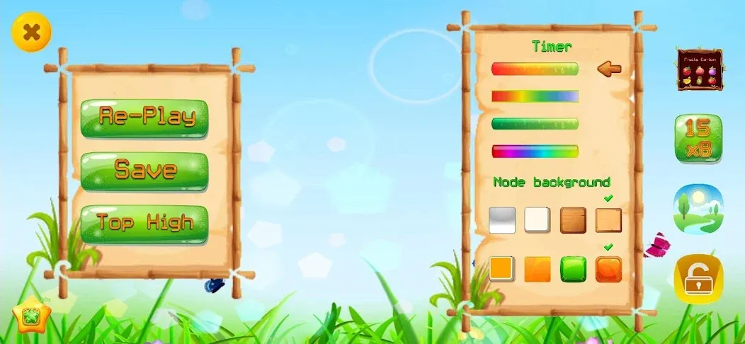 Link fruits - fruit match pair [MOD: подсказки доступны без ограничений] Screenshot 3