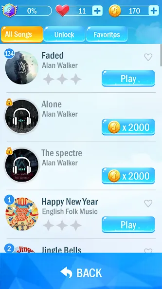 Beat Tiles 3 : classic game [MOD: без рекламы и открыты все песни] Screenshot 2