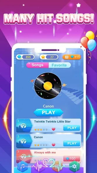 Piano Game: Classic Music Song [MOD: разблокированы все песни и уровни] Screenshot 5