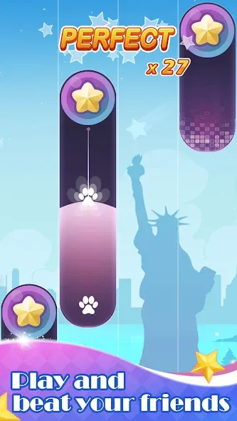 Piano Trip - Magic Music Game [MOD: безлимитные монеты и все песни открыты] Screenshot 1