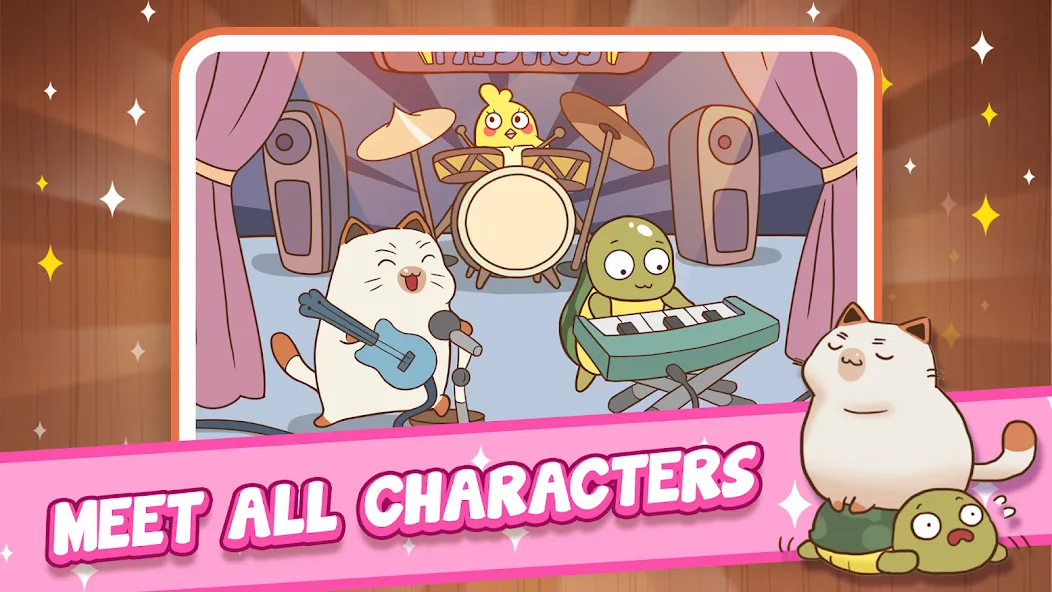 Haru Cats: Cute Sliding Puzzle [MOD: милые котики и все уровни] Screenshot 5