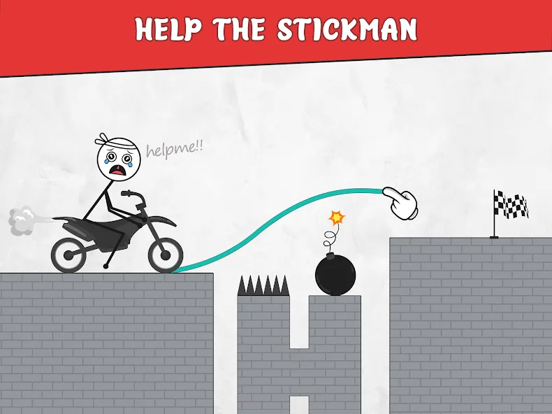 Draw Bridge: Puzzle Games [MOD: без рекламы и открыты все уровни] Screenshot 1