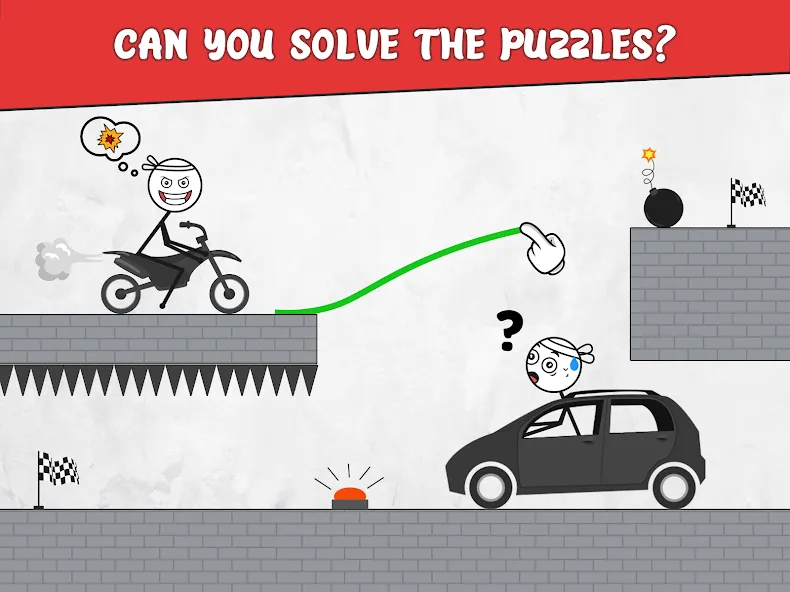 Draw Bridge: Puzzle Games [MOD: без рекламы и открыты все уровни] Screenshot 2
