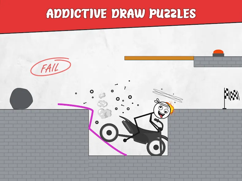 Draw Bridge: Puzzle Games [MOD: без рекламы и открыты все уровни] Screenshot 3
