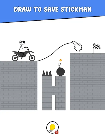 Draw Bridge: Puzzle Games [MOD: без рекламы и открыты все уровни] Screenshot 4