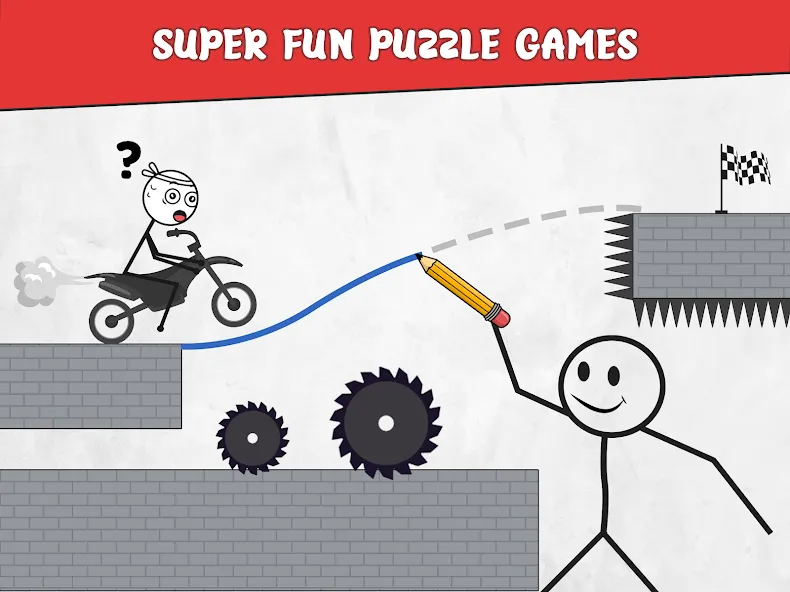 Draw Bridge: Puzzle Games [MOD: без рекламы и открыты все уровни] Screenshot 5