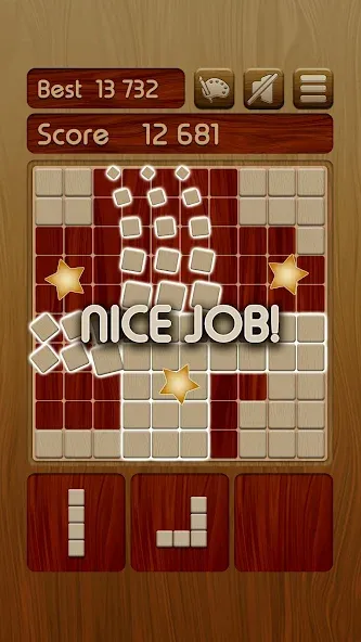 Woody Block Puzzle ® [MOD: без рекламы и много подсказок] Screenshot 2