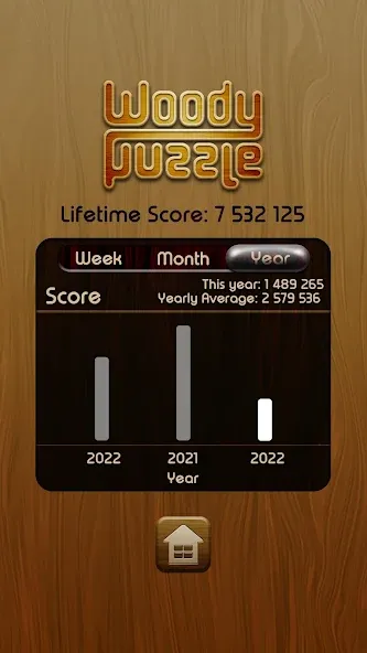 Woody Block Puzzle ® [MOD: без рекламы и много подсказок] Screenshot 5