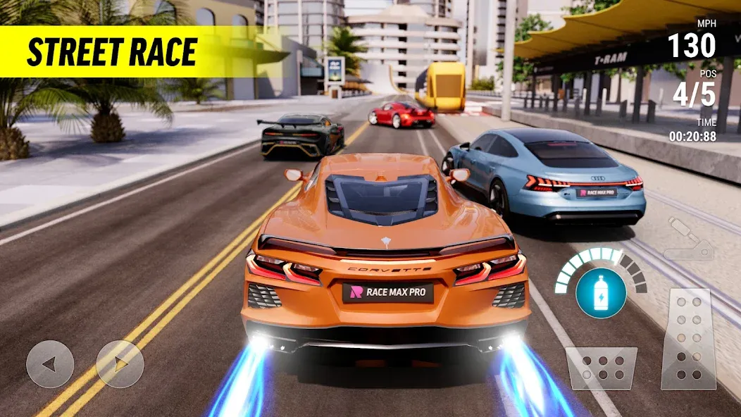 Race Max Pro - Car Racing [MOD: безлимитные деньги и топливо] Screenshot 3