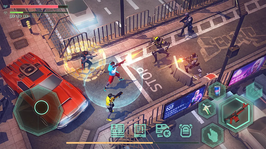 Cyberika: Action Cyberpunk RPG [MOD: безлимитные деньги и оружие] Screenshot 5