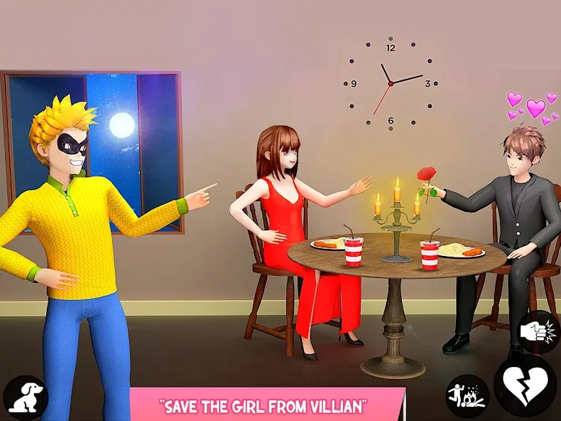 Save the Date 3D: Life Games [MOD: безлимитные деньги и энергия] Screenshot 5