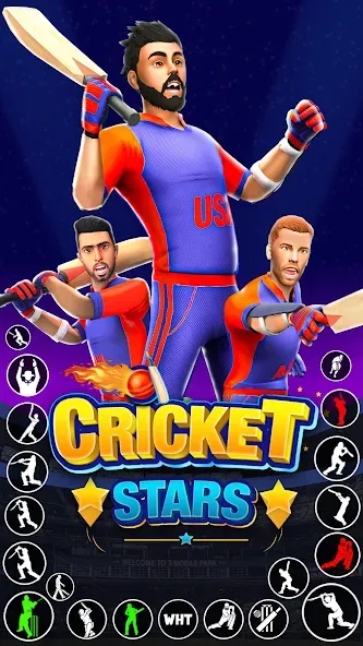 Play Cricket Games [MOD: безлимитные монеты и открыты все режимы] Screenshot 4
