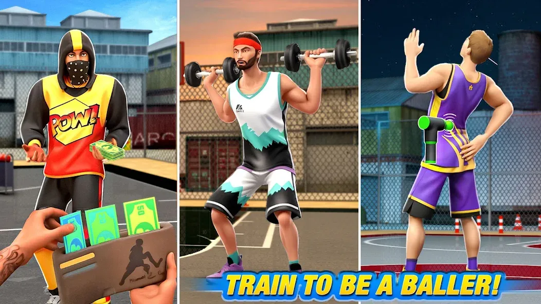 Dunk Smash: Basketball Games [MOD: безлимитные деньги и энергия] Screenshot 2