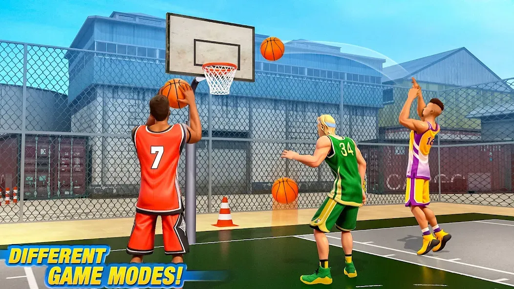 Dunk Smash: Basketball Games [MOD: безлимитные деньги и энергия] Screenshot 3