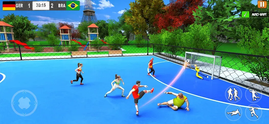 Street Football: Futsal Games [MOD: безлимитные деньги и энергия] Screenshot 5