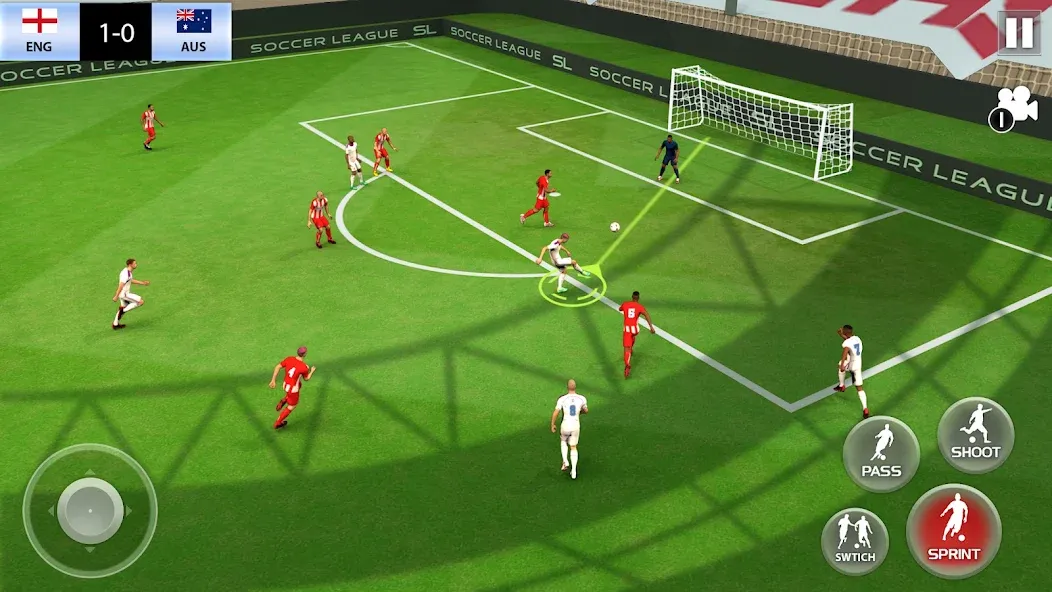 Play Football: Soccer Games [MOD: безлимитные деньги и энергия] Screenshot 2