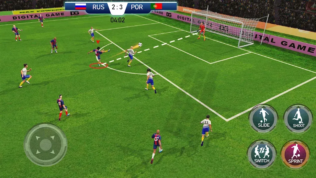 Play Football: Soccer Games [MOD: безлимитные деньги и энергия] Screenshot 5