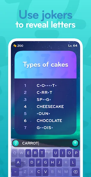 Top 7 - family word game [MOD: открыты все ответы и уровни] Screenshot 3