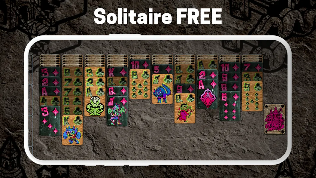 FLICK SOLITAIRE - Card Games [MOD: безлимитные монеты и подсказки] Screenshot 3