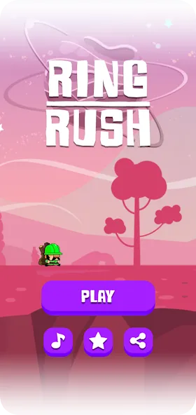 Ring Rush [MOD: безлимитные монеты и ускорение колец] Screenshot 1