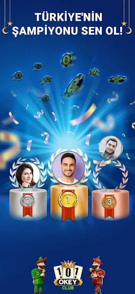 101 Okey Club: Play 101 Plus [MOD: безлимитные монеты и подсказки] Screenshot 5