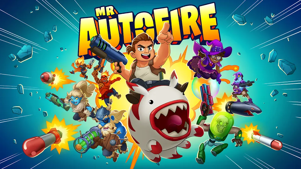 Mr Autofire [MOD: безлимитные патроны и здоровье] Screenshot 5