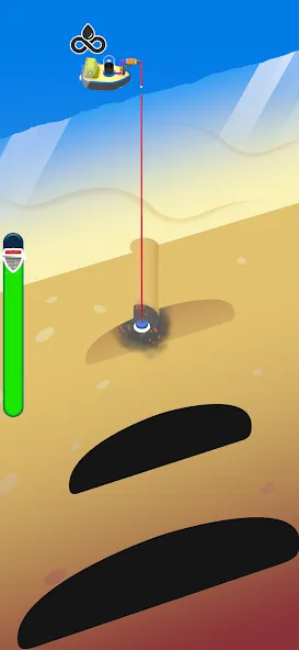 Oil Master: Sea Extraction [MOD: безлимитные деньги и нефть] Screenshot 1