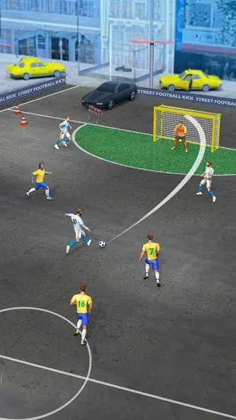 Street Football Kick Games [MOD: безлимитные деньги и энергия] Screenshot 3