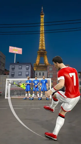 Street Football Kick Games [MOD: безлимитные деньги и энергия] Screenshot 5