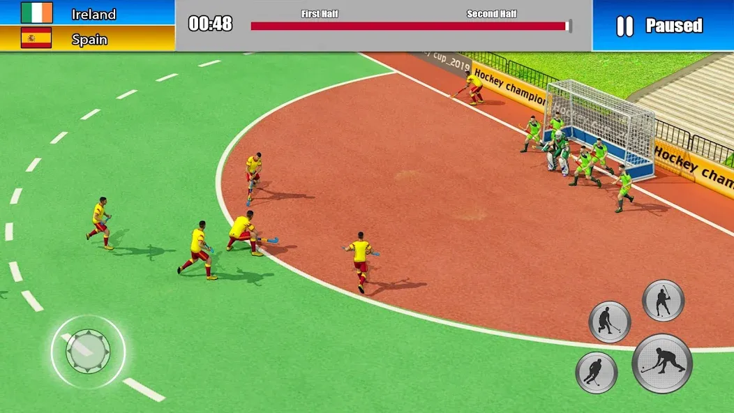 Field Hockey Game [MOD: безлимитные деньги и энергия] Screenshot 1