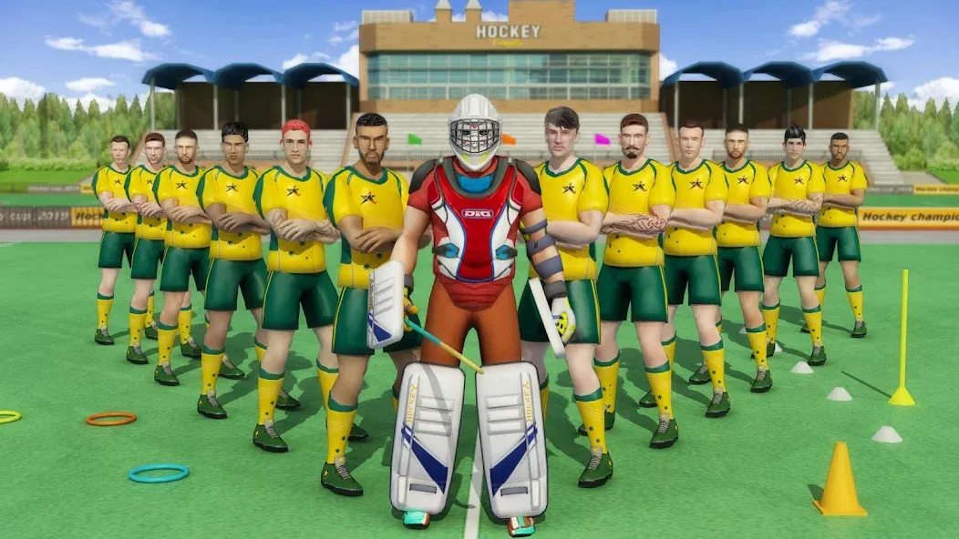 Field Hockey Game [MOD: безлимитные деньги и энергия] Screenshot 4