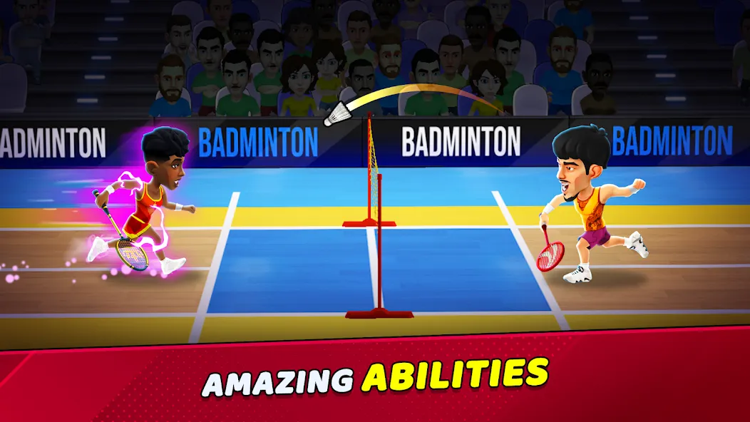 Badminton Clash 3D [MOD: безлимитные деньги и энергия] Screenshot 3