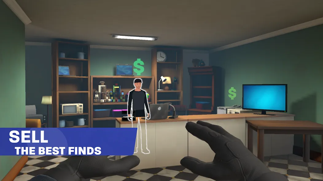 Thief Simulator: Sneak &amp; Steal [MOD: безлимитные деньги и скрытность] Screenshot 5