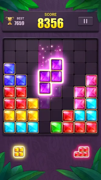 Block Puzzle: Jewel Blast Game [MOD: безлимитные подсказки и бонусы] Screenshot 3