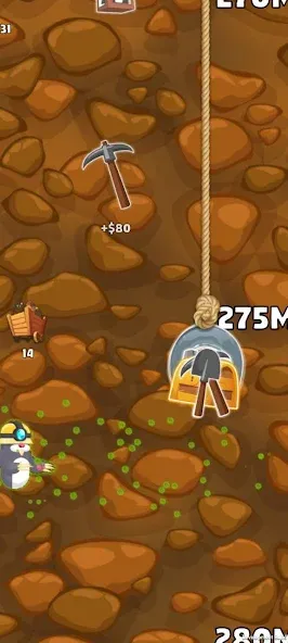 Magnet Miner [MOD: безлимитная энергия и мощный магнит] Screenshot 2
