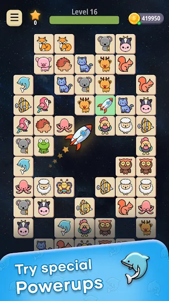 Connect Animal [MOD: без рекламы и бесконечные подсказки] Screenshot 3