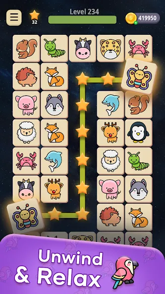 Connect Animal [MOD: без рекламы и бесконечные подсказки] Screenshot 5