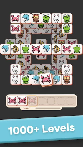 Match Animal [MOD: безлимитные подсказки и ходы] Screenshot 1