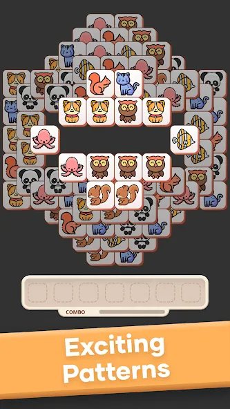 Match Animal [MOD: безлимитные подсказки и ходы] Screenshot 2