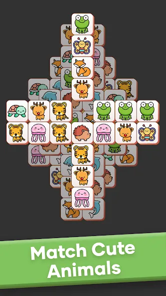 Match Animal [MOD: безлимитные подсказки и ходы] Screenshot 4