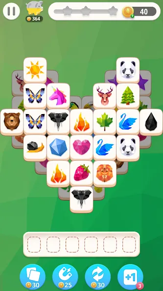 Poly Match [MOD: безлимитные подсказки и открыты все уровни] Screenshot 1
