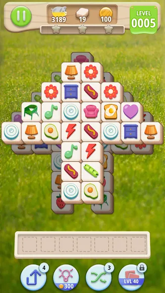 Tiledom - Matching Puzzle [MOD: безлимитные подсказки и жизни] Screenshot 1