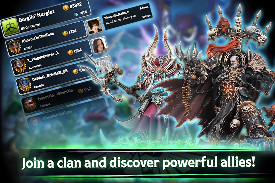 Warhammer Combat Cards - 40K [MOD: безлимитные деньги и карты] Screenshot 3