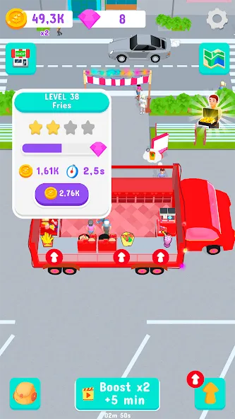 Chef Tycoon [MOD: безлимитные деньги и ресурсы] Screenshot 1