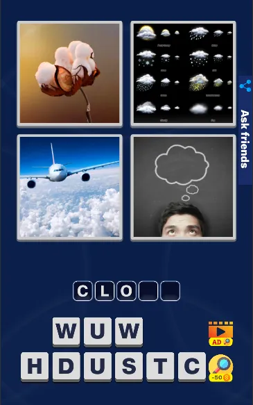 4 Pics 1 Word Quiz Game [MOD: безлимитные подсказки и открыты все уровни] Screenshot 3