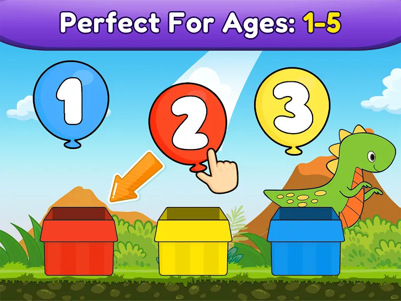 Balloon Pop Kids Learning Game [MOD: все задания разблокированы и без рекламы] Screenshot 4