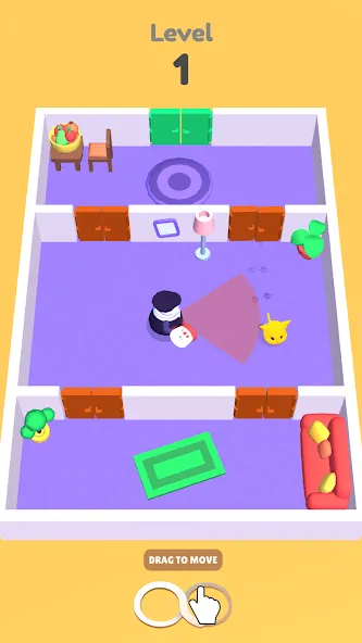 Cat Escape [MOD: без рекламы и все коты открыты] Screenshot 1